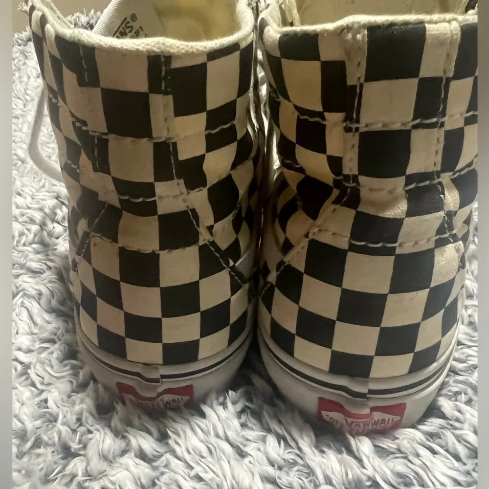 Vans checkered canvas sneakers - Picture 3 of 4